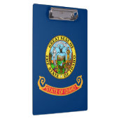 De vlag van Idaho: de Gem State, America Mountain Klembord (Rechts)
