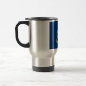 De vlag van Idaho: de Gem State, America Mountain  Reisbeker (Links)