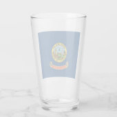 De vlag van Idaho Glas (Achterkant)