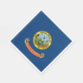De vlag van Idaho Servet (Hoek)
