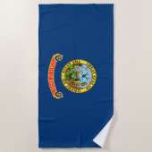 De vlag van Idaho Strandlaken (Voorkant)