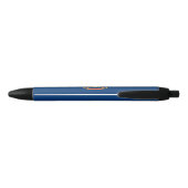 De vlag van Idaho Zwarte Inkt Pen (Achterkant)