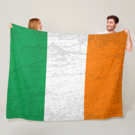De vlag van Ierland - Een wandtapijt van Iers erfg Fleece Deken
