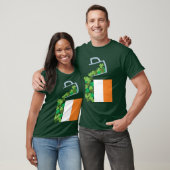 De vlag van Ierland invullen T-shirt (Unisex)
