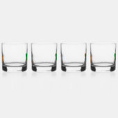 De vlag van Ierland invullen Whisky Glas (Links)