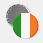 De vlag van Ierland Magneet (Voorkant / Achterkant)