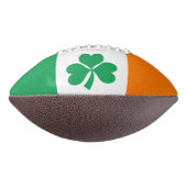 De vlag van Ierland Shamrock American Football (Gedraaid 90)