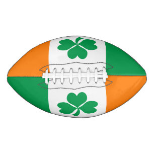 De vlag van Ierland Shamrock American Football