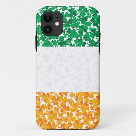 De vlag van Ierland Shamrocks Case-Mate iPhone Case (Achterkant)