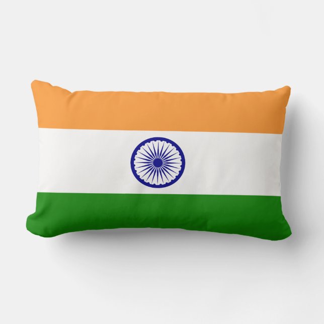 De vlag van India Kussen (Voorkant)