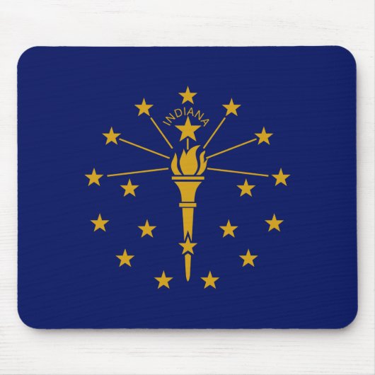 De vlag van Indiana Muismat (Voorkant)