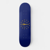 De vlag van Indiana Persoonlijk Skateboard (Voorkant)