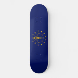 De vlag van Indiana Persoonlijk Skateboard