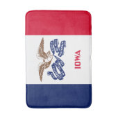 De vlag van Iowa Badmat (Voorkant Verticaal)