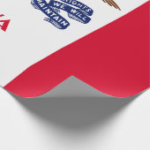 De vlag van Iowa Cadeaupapier (Hoek)