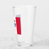 De vlag van Iowa Glas (Links)