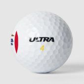 De vlag van Iowa Golfballen (Logo)