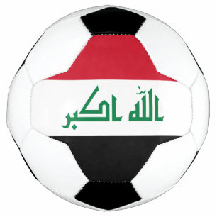 De Vlag van Irak Voetbal