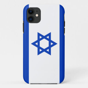 De Vlag van Israël iPhone 11 Hoesje