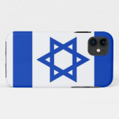 De Vlag van Israël Case-Mate iPhone Case (Achterkant (horizontaal))