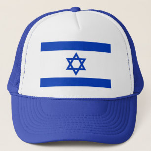De vlag van Israël Trucker Pet