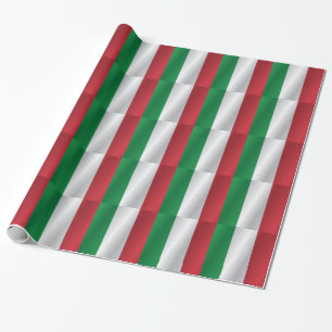 De vlag van Italië Cadeaupapier