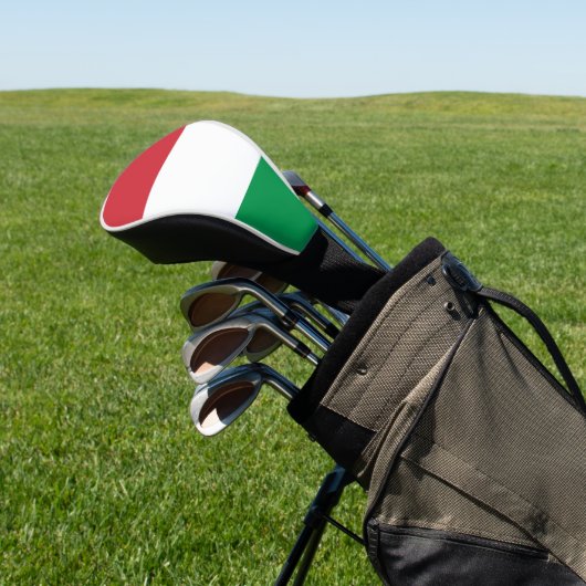 De Vlag van Italië Golfheadcover (Insitu)
