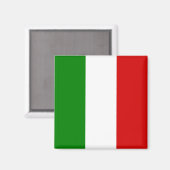De vlag van Italië Magneet (Voorkant / Achterkant)