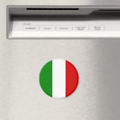 De vlag van Italië Magneet (Insitu (Vaatwasser))