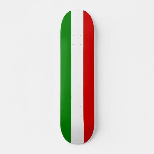 De vlag van Italië Skateboard (Voorkant)