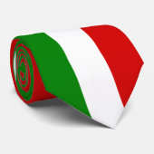 De vlag van Italië Stropdas (Opgerold)