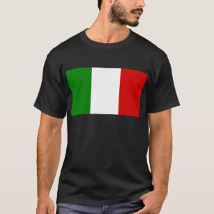 De vlag van Italië T-shirt