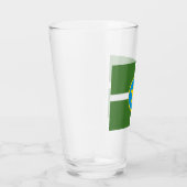 De vlag van Jackson (Mississippi) Glas (Rechts)