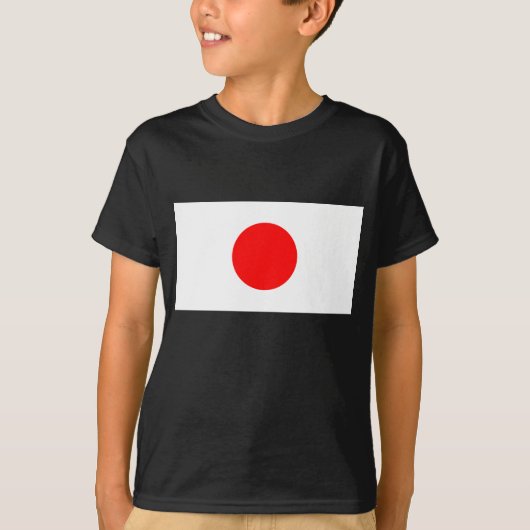 De vlag van Japan T-shirt (Voorkant)