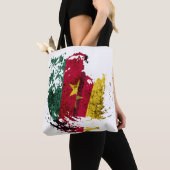 de vlag van Kameroen Tote Bag (Dichtbij)