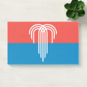 De vlag van Kansas City, Missouri Post-it® Notes (Kantoor)