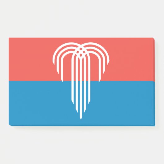De vlag van Kansas City, Missouri Post-it® Notes (Voorkant)