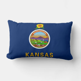 De vlag van Kansas Kussen
