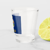 De vlag van Kansas Shot Glas (Rechts)