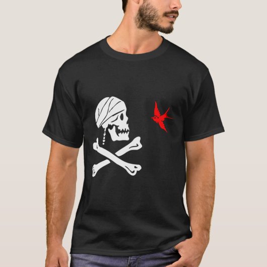 De vlag van kapitein Jack Sparrow T-shirt (Voorkant)