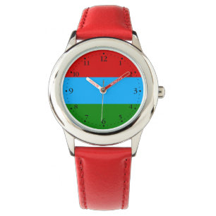 De vlag van Karelië Horloge
