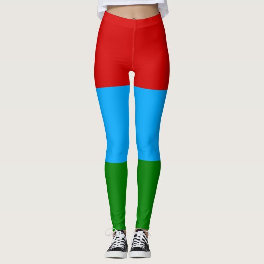 De vlag van Karelië Leggings (Voorkant)