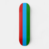 De vlag van Karelië Persoonlijk Skateboard (Voorkant)