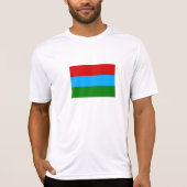 De vlag van Karelië T-shirt (Voorkant)