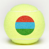 De vlag van Karelië Tennisballen (Voorkant)