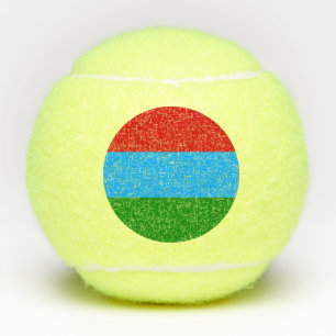 De vlag van Karelië Tennisballen