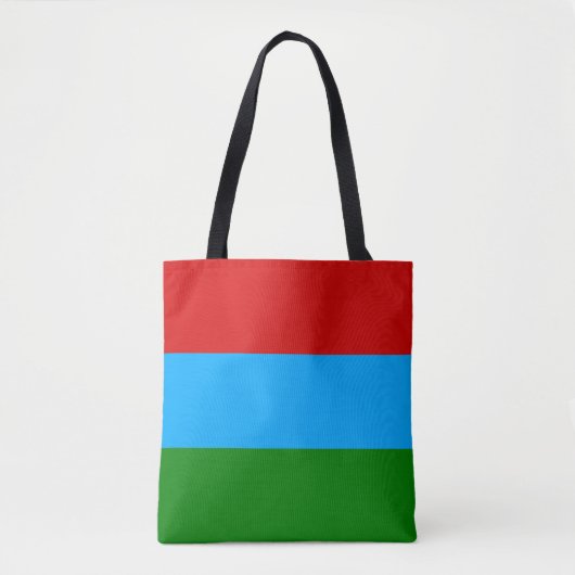 De vlag van Karelië Tote Bag (Voorkant)