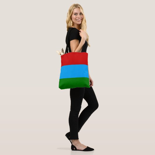 De vlag van Karelië Tote Bag (Op model)