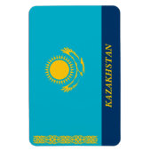 De vlag van Kazachstan Magneet (Verticaal)