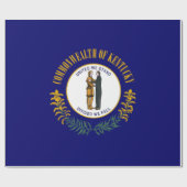 De vlag van Kentucky Cadeaupapier (Vlak)